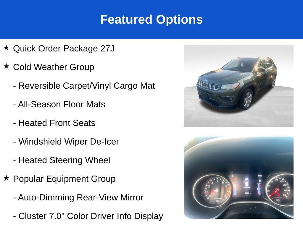 used 2018 Jeep Compass car, priced at $14,999