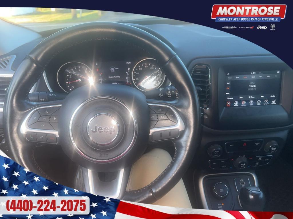 used 2018 Jeep Compass car, priced at $14,999