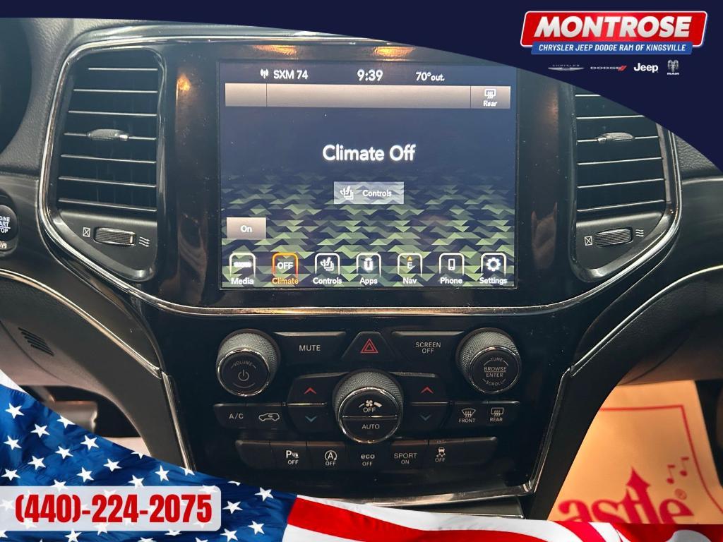 used 2021 Jeep Grand Cherokee car, priced at $18,999