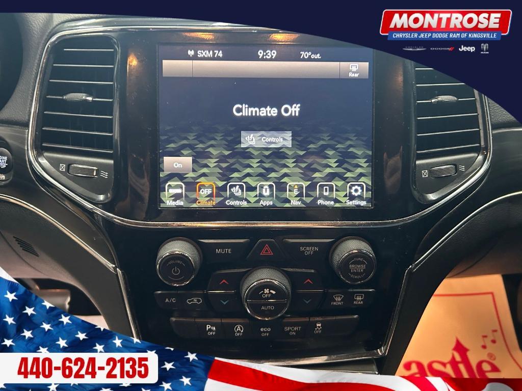 used 2021 Jeep Grand Cherokee car, priced at $16,999