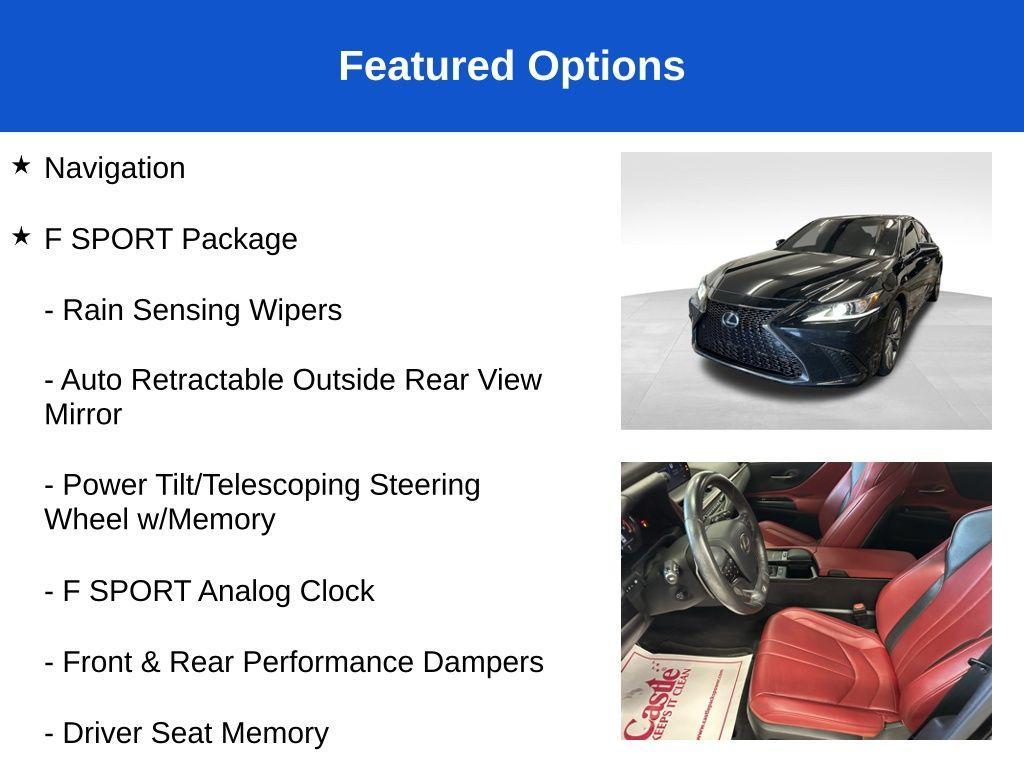 used 2020 Lexus ES 350 car, priced at $28,599