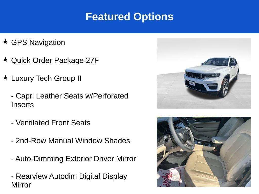 used 2022 Jeep Grand Cherokee 4xe car, priced at $26,399