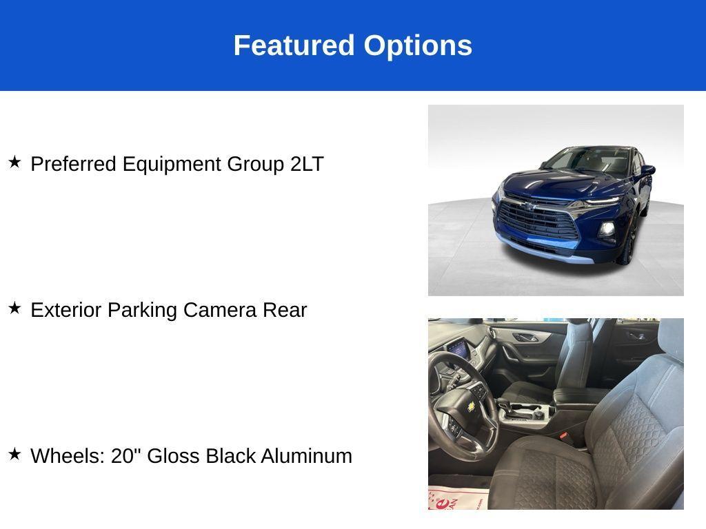 used 2022 Chevrolet Blazer car, priced at $21,299