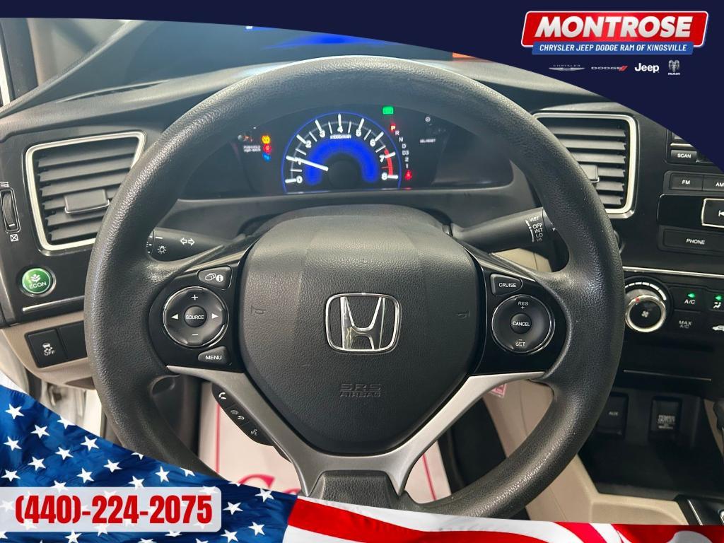 used 2013 Honda Civic car, priced at $7,500