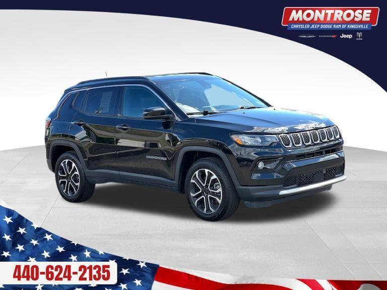 used 2023 Jeep Compass car, priced at $23,299