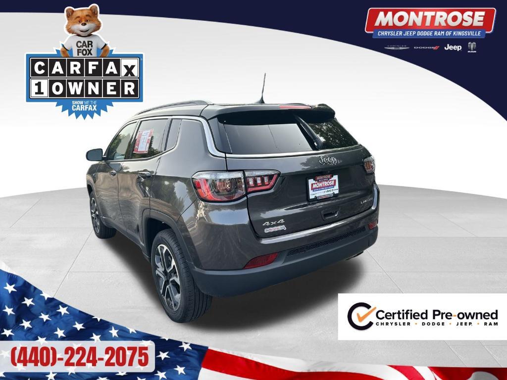 used 2022 Jeep Compass car, priced at $20,899