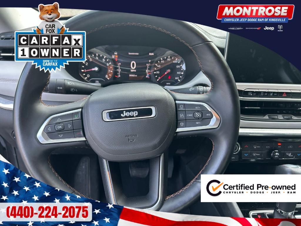 used 2022 Jeep Compass car, priced at $20,899