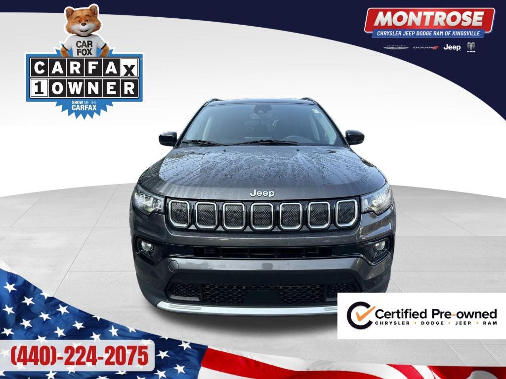 used 2022 Jeep Compass car, priced at $20,899