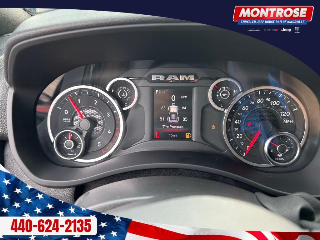 new 2025 Ram 2500 car, priced at $59,815