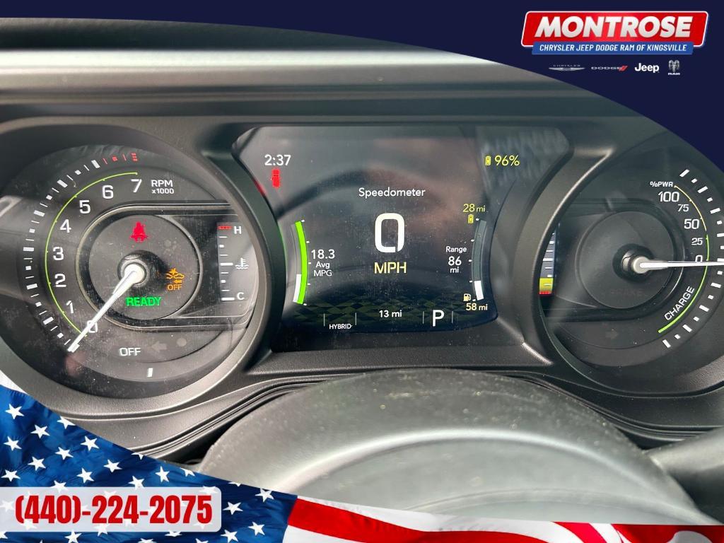 new 2025 Jeep Wrangler 4xe car, priced at $48,919