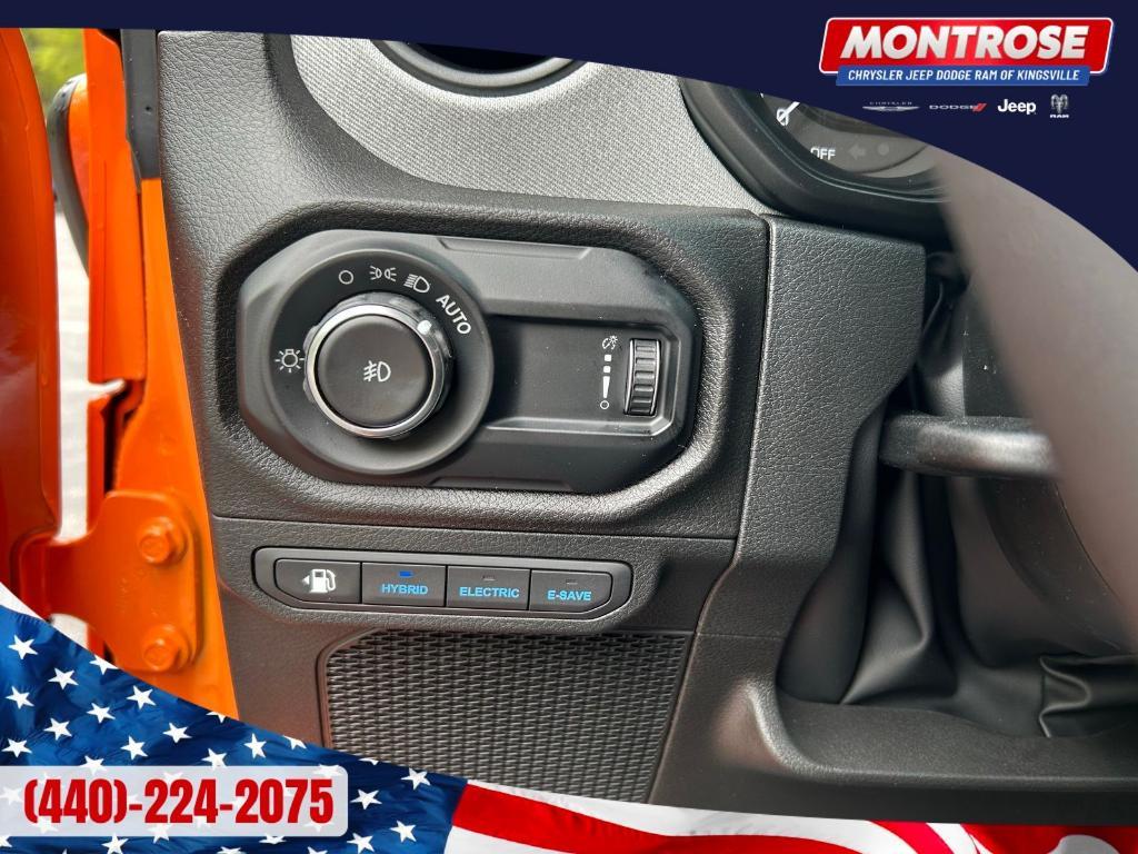 new 2025 Jeep Wrangler 4xe car, priced at $48,919