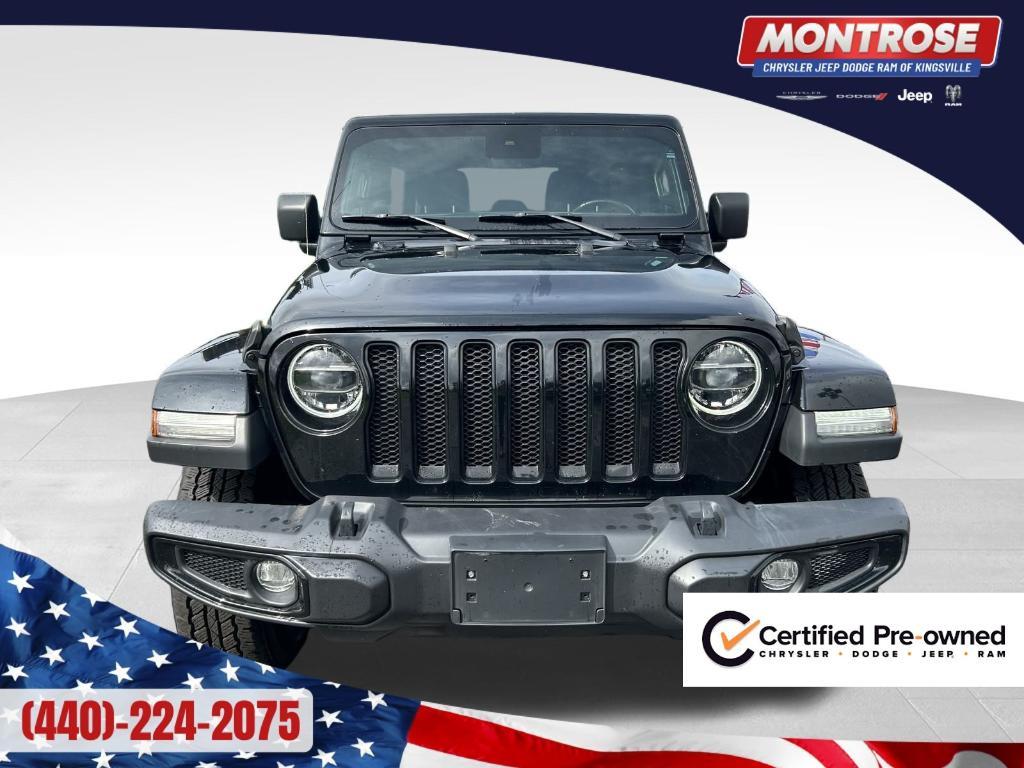 used 2021 Jeep Wrangler Unlimited car, priced at $31,399