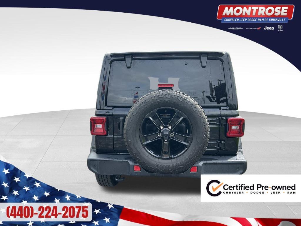 used 2021 Jeep Wrangler Unlimited car, priced at $31,399