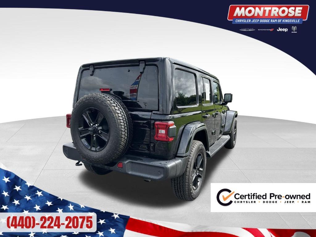 used 2021 Jeep Wrangler Unlimited car, priced at $31,399