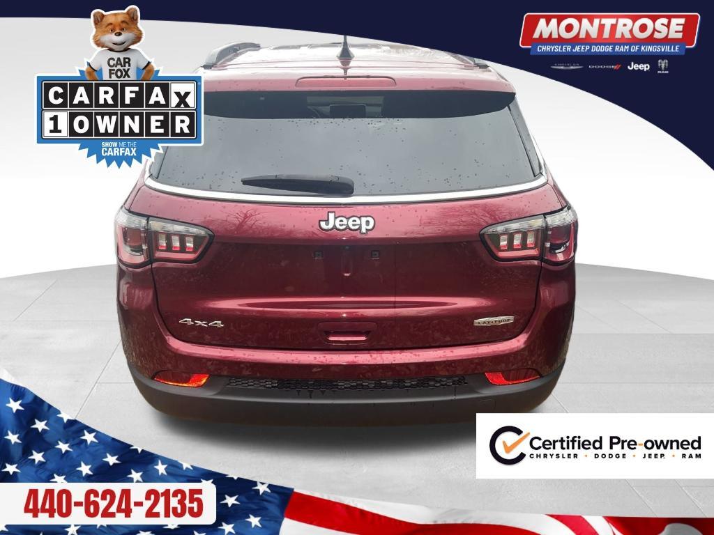 used 2022 Jeep Compass car, priced at $22,499