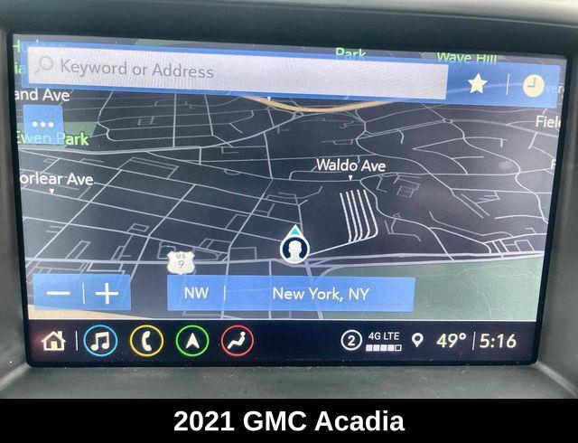 used 2021 GMC Acadia car, priced at $27,140