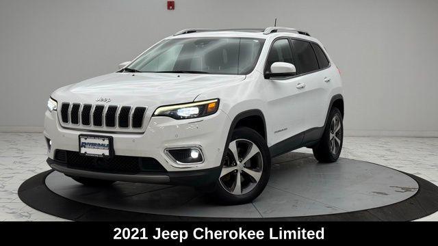 used 2021 Jeep Cherokee car, priced at $21,555