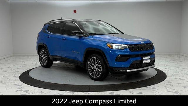 used 2022 Jeep Compass car, priced at $20,654