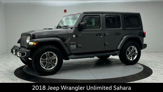 used 2018 Jeep Wrangler Unlimited car, priced at $23,271