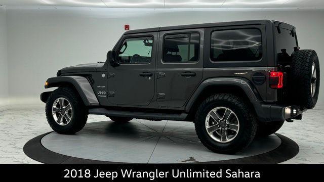 used 2018 Jeep Wrangler Unlimited car, priced at $23,271