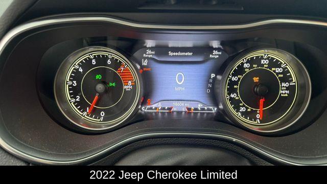 used 2022 Jeep Cherokee car, priced at $25,891