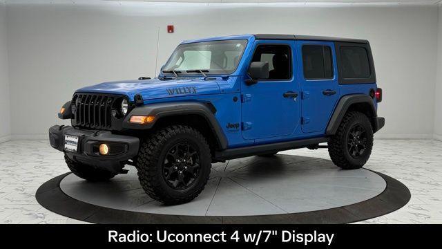 used 2022 Jeep Wrangler Unlimited car, priced at $28,435