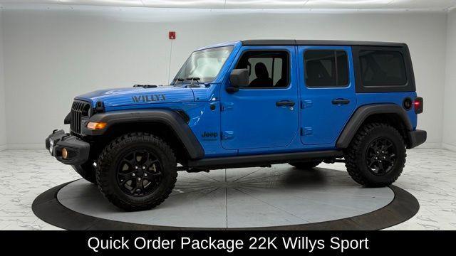 used 2022 Jeep Wrangler Unlimited car, priced at $28,435