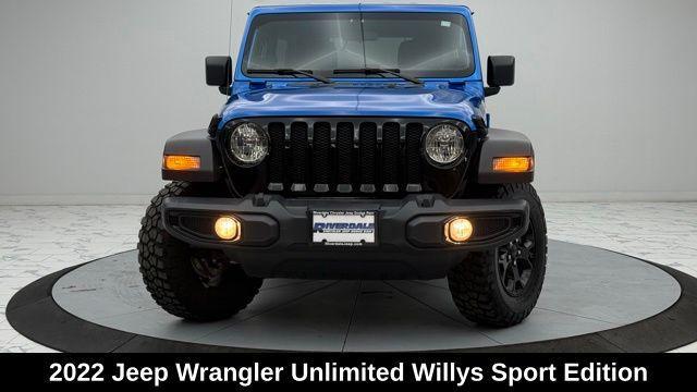 used 2022 Jeep Wrangler Unlimited car, priced at $28,435