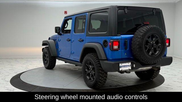 used 2022 Jeep Wrangler Unlimited car, priced at $28,435