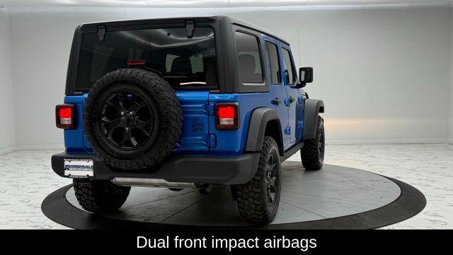 used 2022 Jeep Wrangler Unlimited car, priced at $28,435