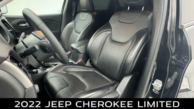 used 2022 Jeep Cherokee car, priced at $26,982