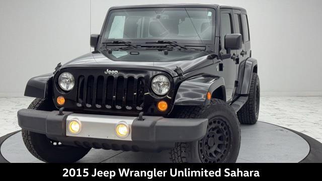 used 2015 Jeep Wrangler Unlimited car, priced at $19,388