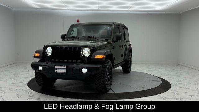 used 2021 Jeep Wrangler Unlimited car, priced at $29,904