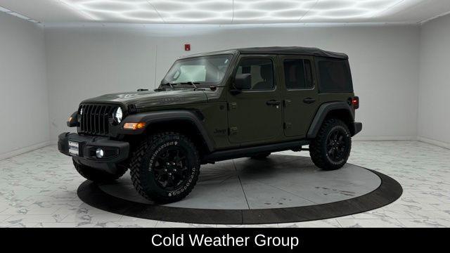 used 2021 Jeep Wrangler Unlimited car, priced at $29,904