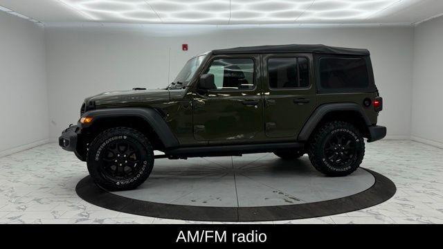 used 2021 Jeep Wrangler Unlimited car, priced at $29,904