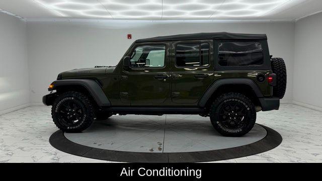 used 2021 Jeep Wrangler Unlimited car, priced at $29,904