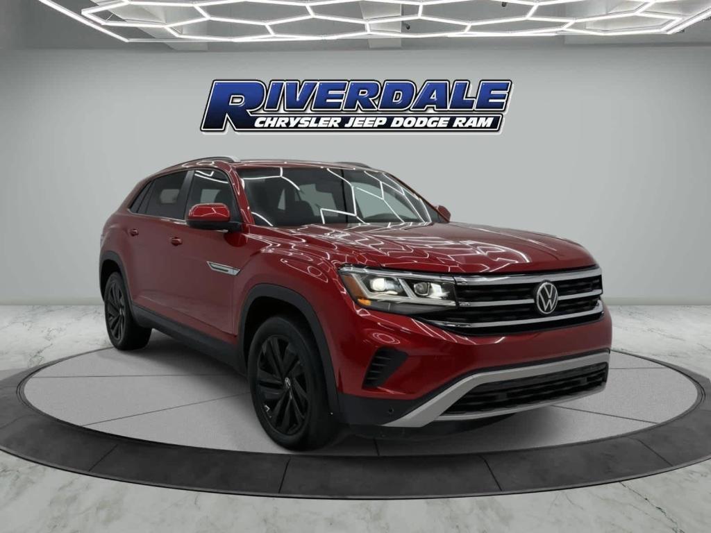 used 2021 Volkswagen Atlas Cross Sport car, priced at $21,635