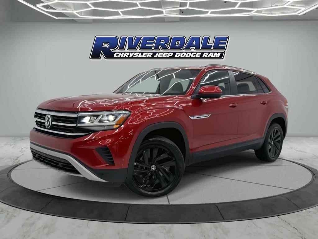 used 2021 Volkswagen Atlas Cross Sport car, priced at $21,635