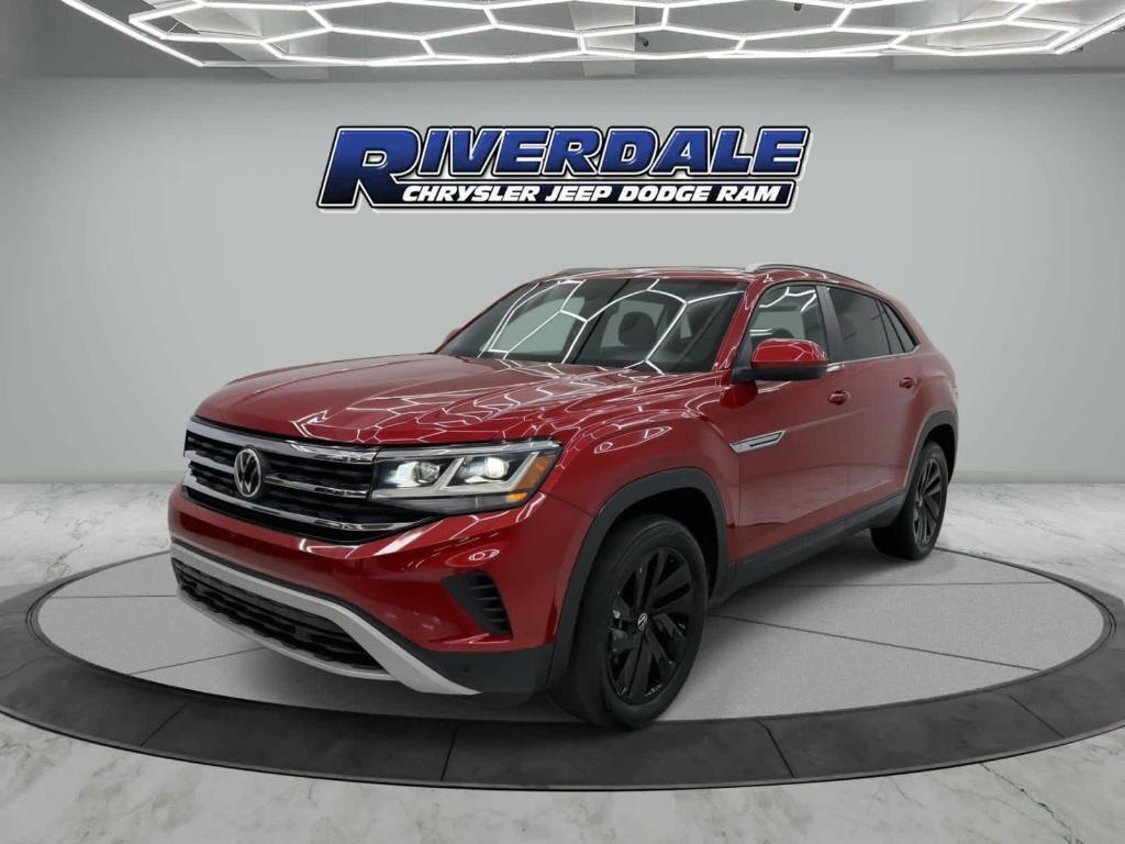 used 2021 Volkswagen Atlas Cross Sport car, priced at $21,635