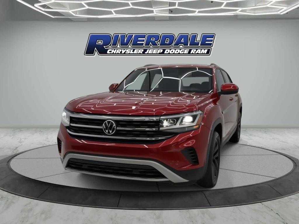 used 2021 Volkswagen Atlas Cross Sport car, priced at $21,635