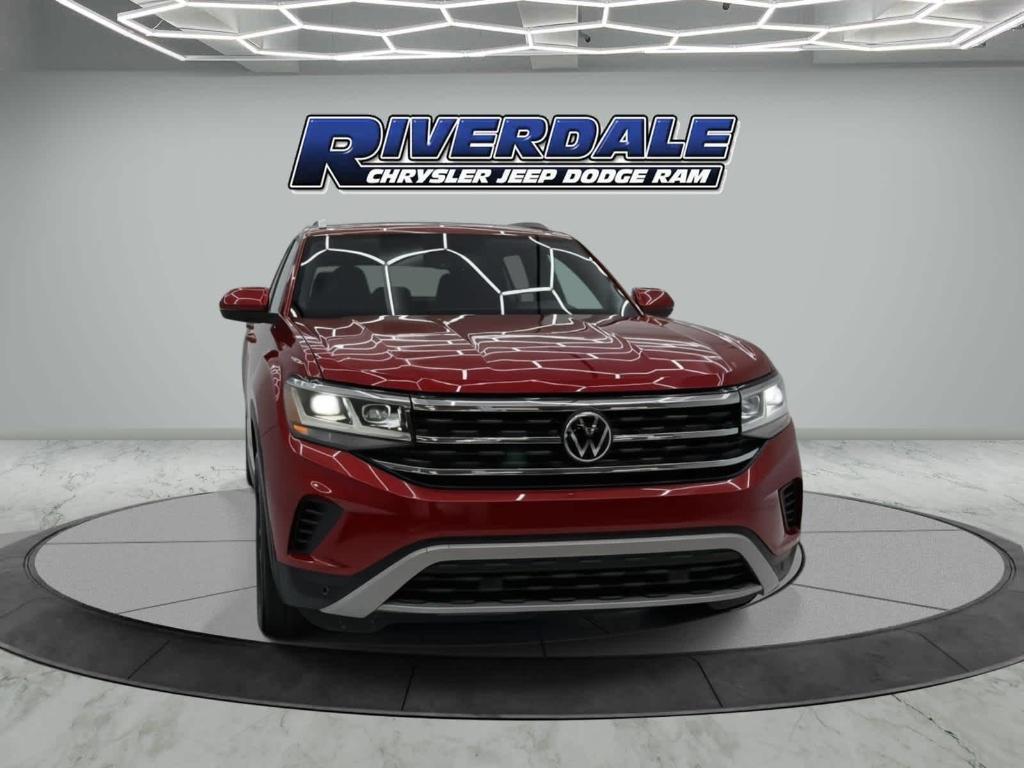 used 2021 Volkswagen Atlas Cross Sport car, priced at $21,635