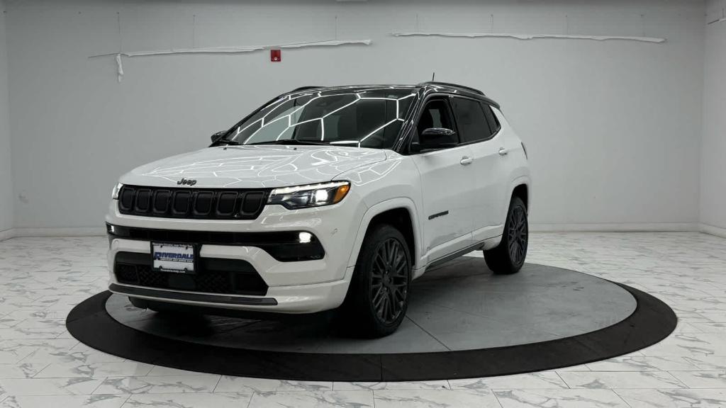 used 2022 Jeep Compass car, priced at $23,499