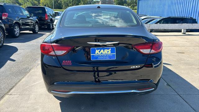 used 2015 Chrysler 200 car, priced at $12,995