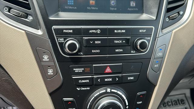 used 2017 Hyundai Santa Fe Sport car, priced at $11,995