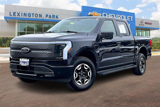 used 2023 Ford F-150 Lightning car, priced at $39,000