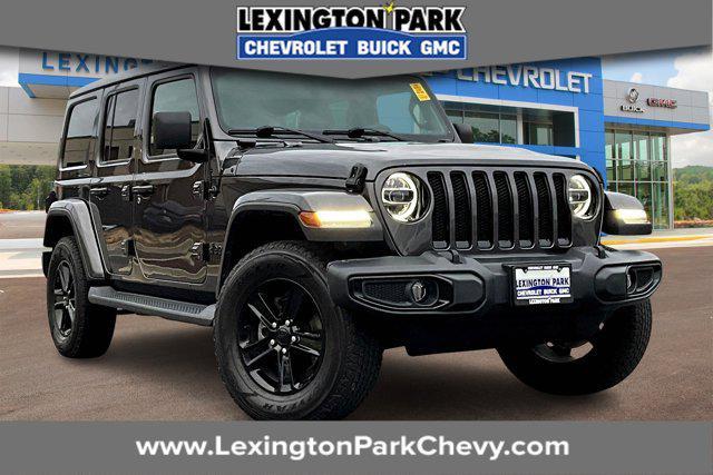 used 2021 Jeep Wrangler Unlimited car, priced at $36,000