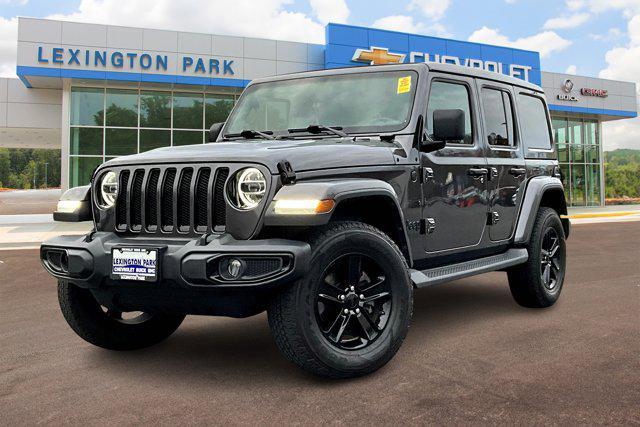 used 2021 Jeep Wrangler Unlimited car, priced at $36,000