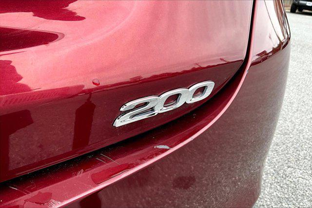 used 2016 Chrysler 200 car, priced at $14,000