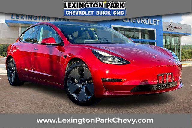 used 2021 Tesla Model 3 car, priced at $22,800
