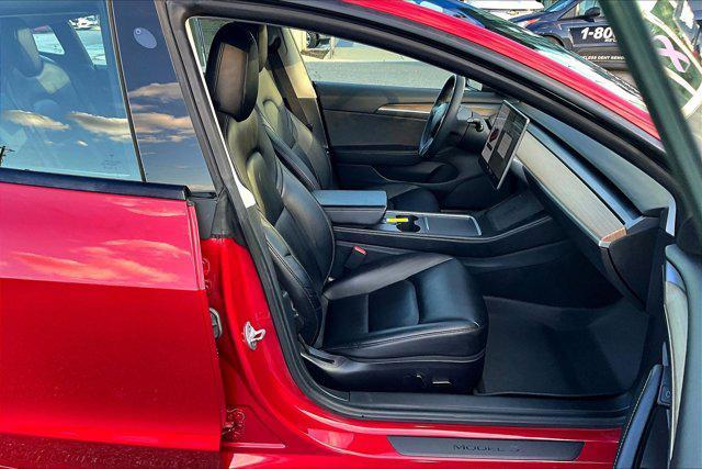 used 2021 Tesla Model 3 car, priced at $22,800